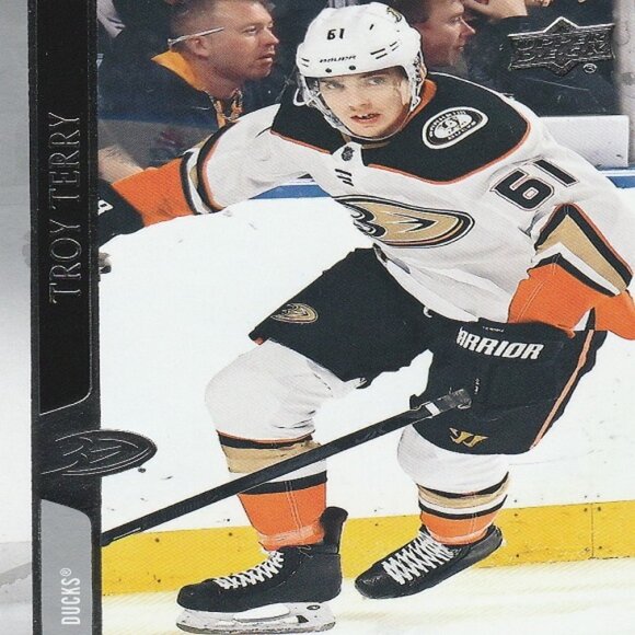 Troy Terry Anaheim Ducks NHL Hockey Card Collection - 3 Card Set - Picture 6 of 7